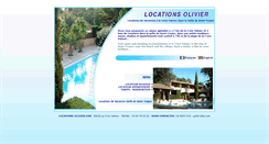 Desktop Screenshot of locations-olivier.com